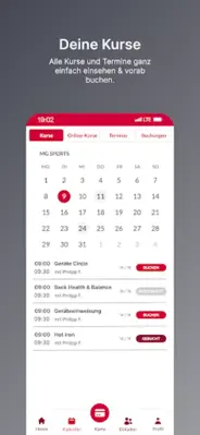 MG SPORTS android App screenshot 1